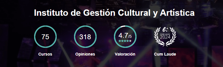 Instituto de Gestión Cultural y Artística en EMAGISTER